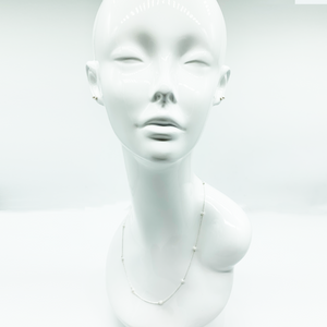 CA Christopher Augmon Nine (Inspired) Akoya Pearl White Gold Necklace