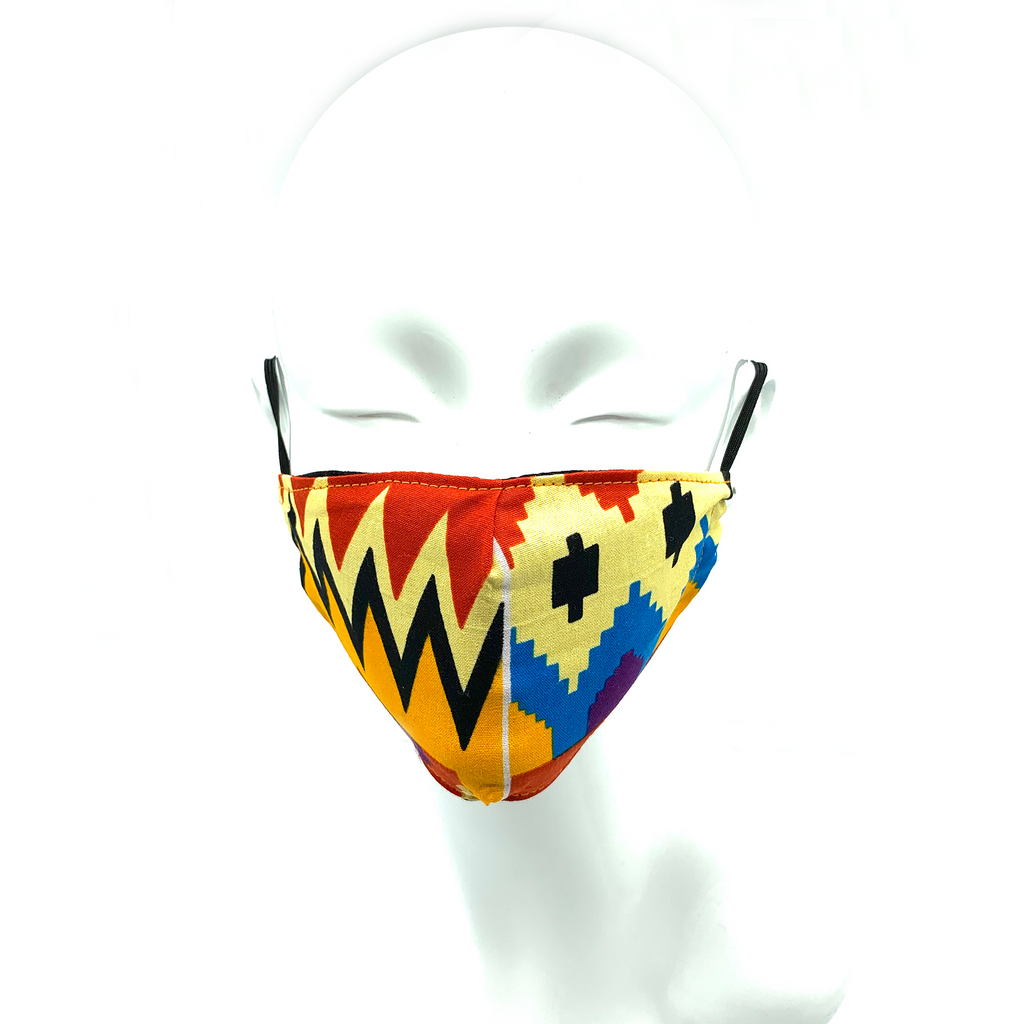 Christopher Augmon CA Kids Africa Mask (any 4 100% cotton mask for $100; specify type in special instruction)