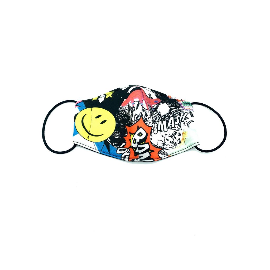 Christopher Augmon CA Comic Mask (any 4 100% cotton mask for $100; specify type in special instruction)