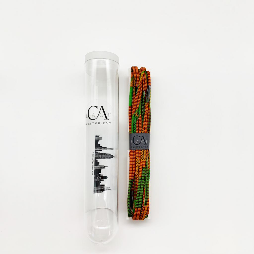 CA Lace “Africa” Custom Quarter Shoe Laces