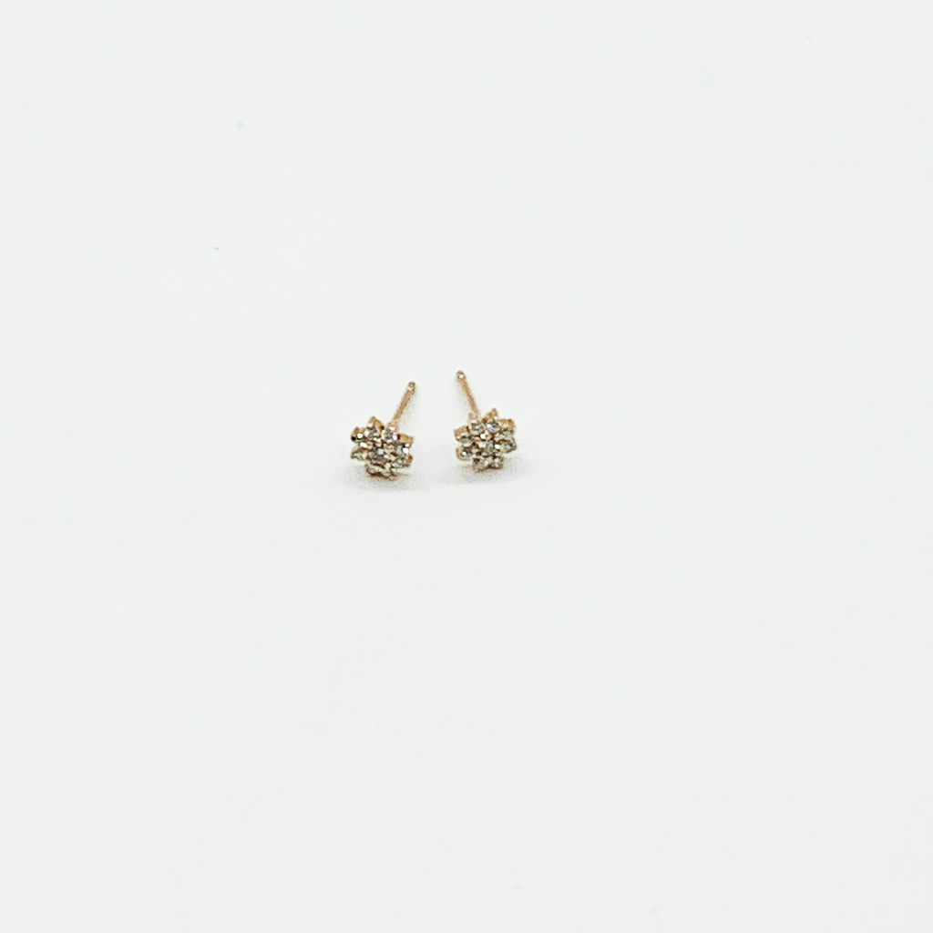 CA 18 Karat Rose Gold and Diamond