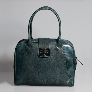CA Custom Handbag; Custom Lizard "Vanessa" Handbag