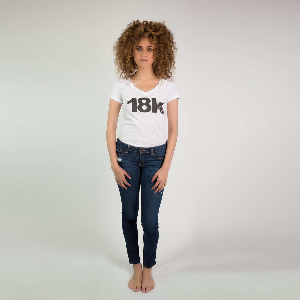Christopher Augmon 18k White Designer T-shirt
