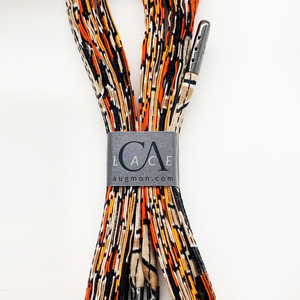 CA Lace “Safari” Hand Crafted Shoe Laces with Custom CA Brass Aglet