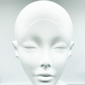 CA Christopher Augmon Akoya Pearl and Diamond Silver Earring Studs