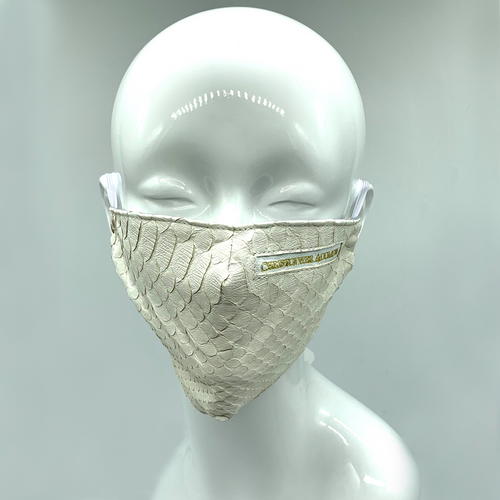 Christopher Augmon CA White Mamba Python Mask