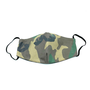 Christopher Augmon CA Big Camouflage Mask (any 4 100% cotton mask for $100; specify type in special instruction)