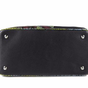 CA Custom Myla Python-Italian Leather Handbag
